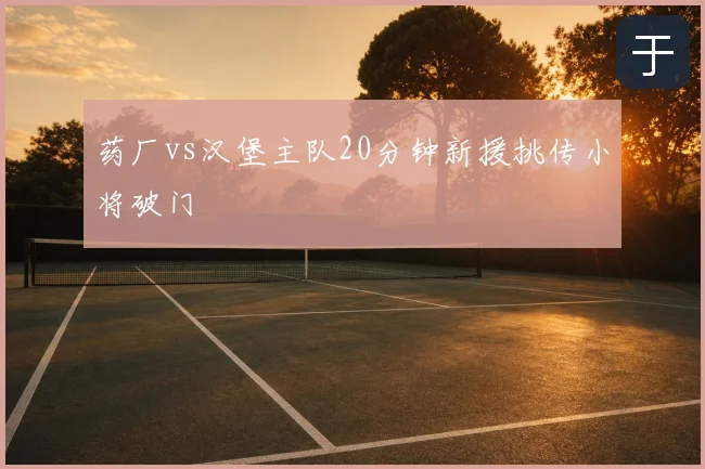 药厂vs汉堡主队20分钟新援挑传小将破门